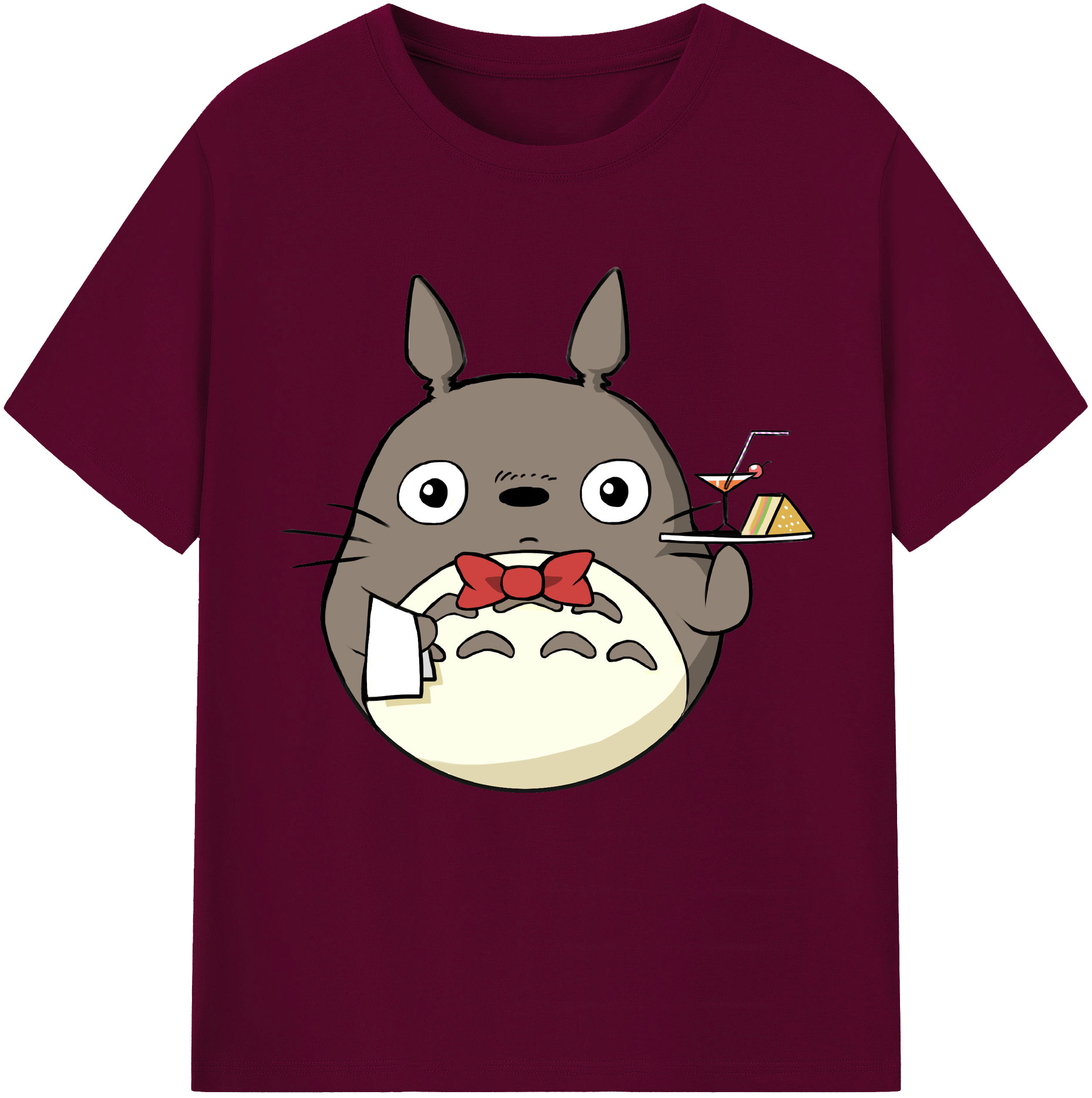 （画像用） となりのトトロ 草壁メイ 草壁サツキ My Neighbor Totoro Satsuki Kusakabe Mei Kusakabe レディースカジュアルプリントTシャツ（綿100％）